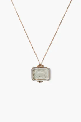 14k Cancer Zodiac Necklace