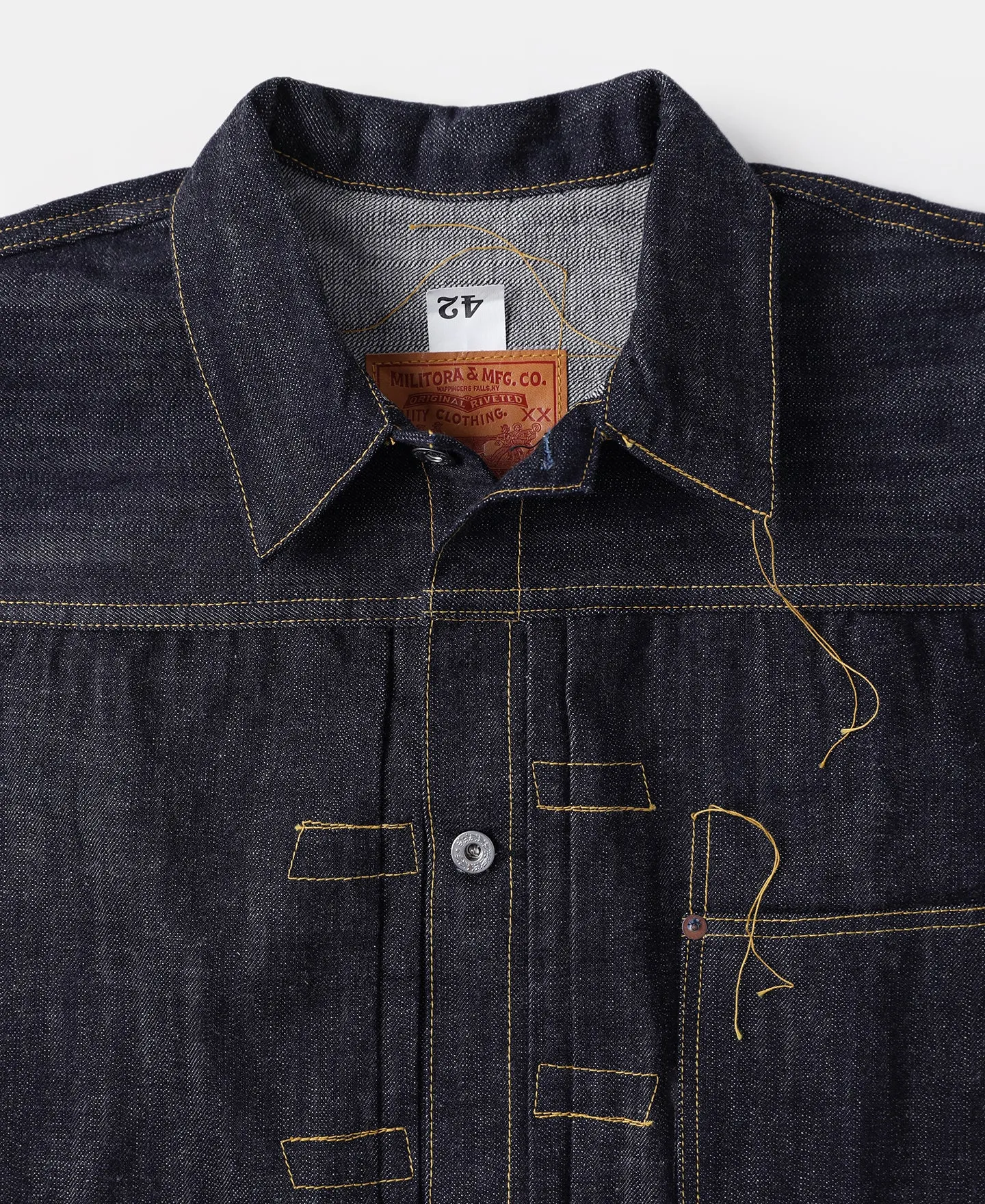 1943 WWII Mobilization Selvedge Denim Jacket