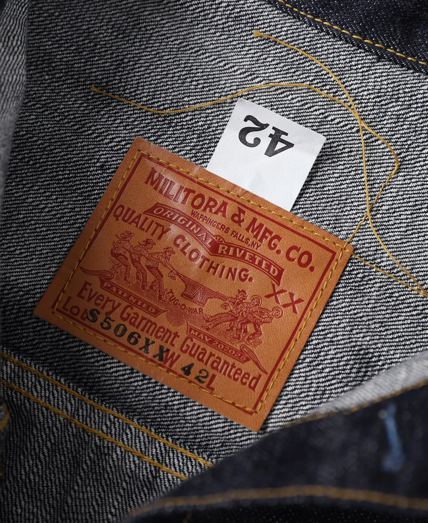 1943 WWII Mobilization Selvedge Denim Jacket