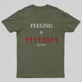A Bit Off  Programming Geek T-Shirt