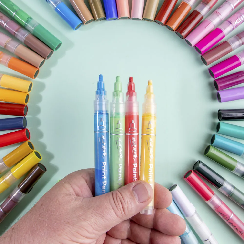 Acrylic Paint Pens Broad Tip Signature 48pc