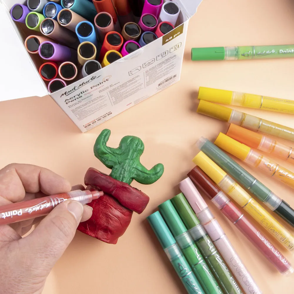 Acrylic Paint Pens Broad Tip Signature 48pc