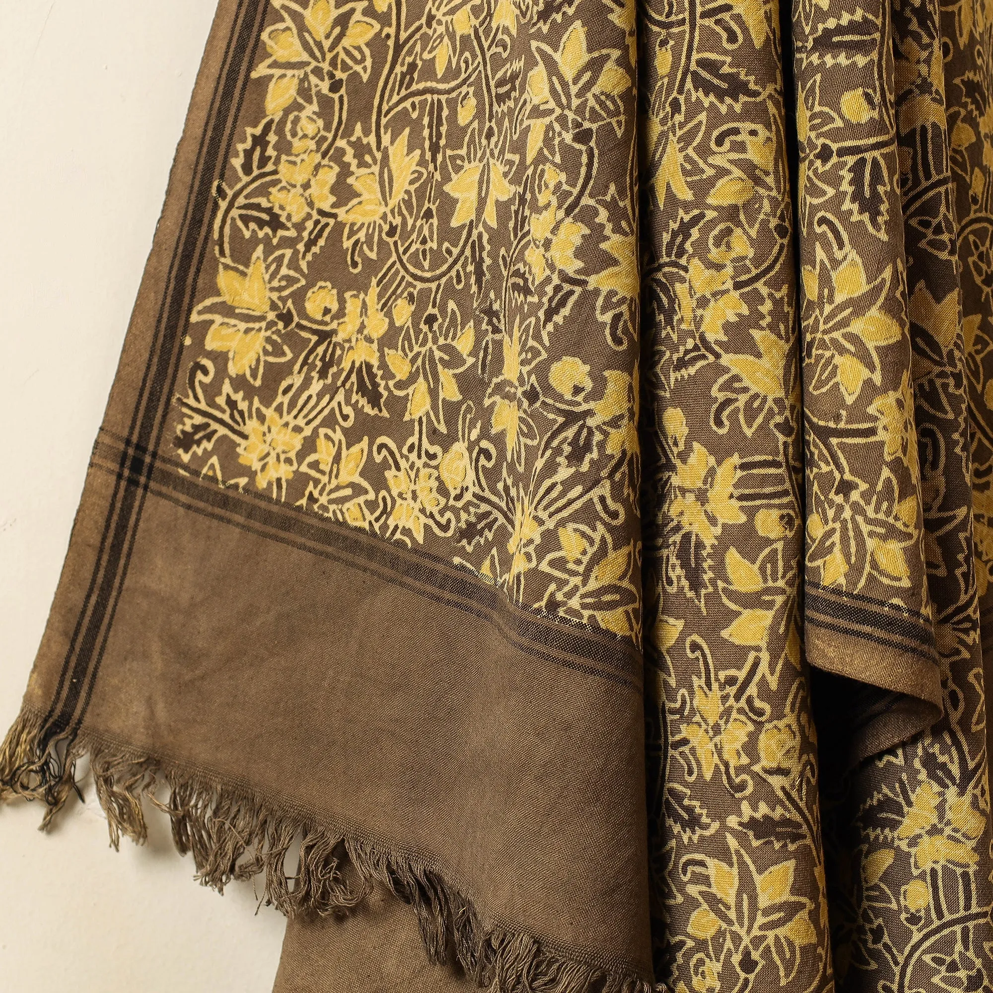 Ajrakh Block Printed Handloom Cotton Towel