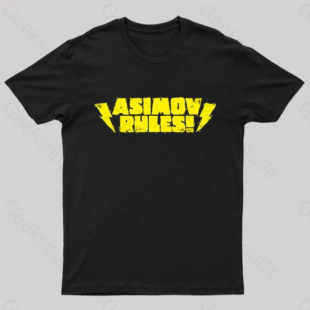 ASIMOV RULES! Nerd T-Shirt