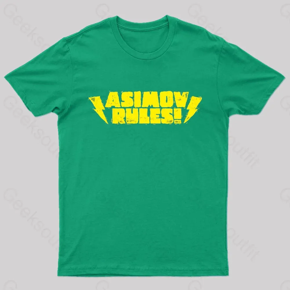 ASIMOV RULES! Nerd T-Shirt
