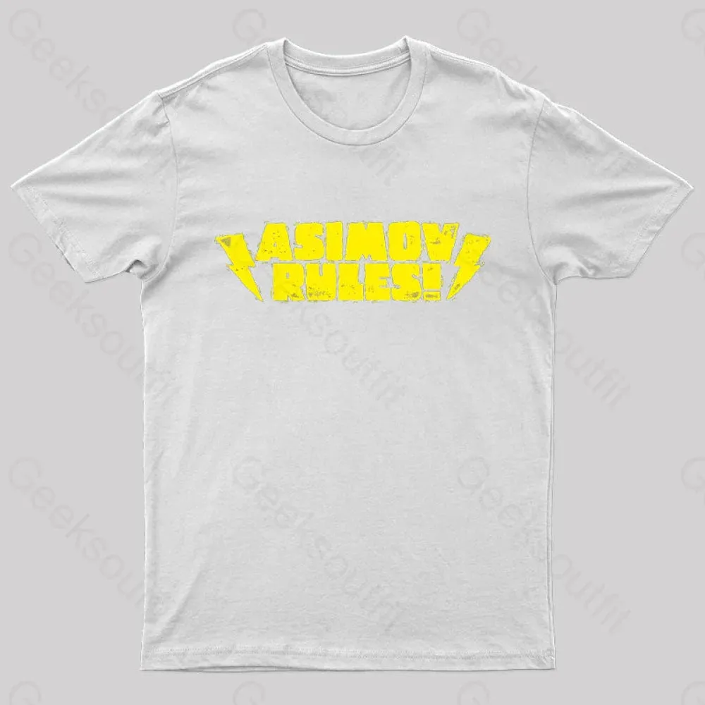 ASIMOV RULES! Nerd T-Shirt