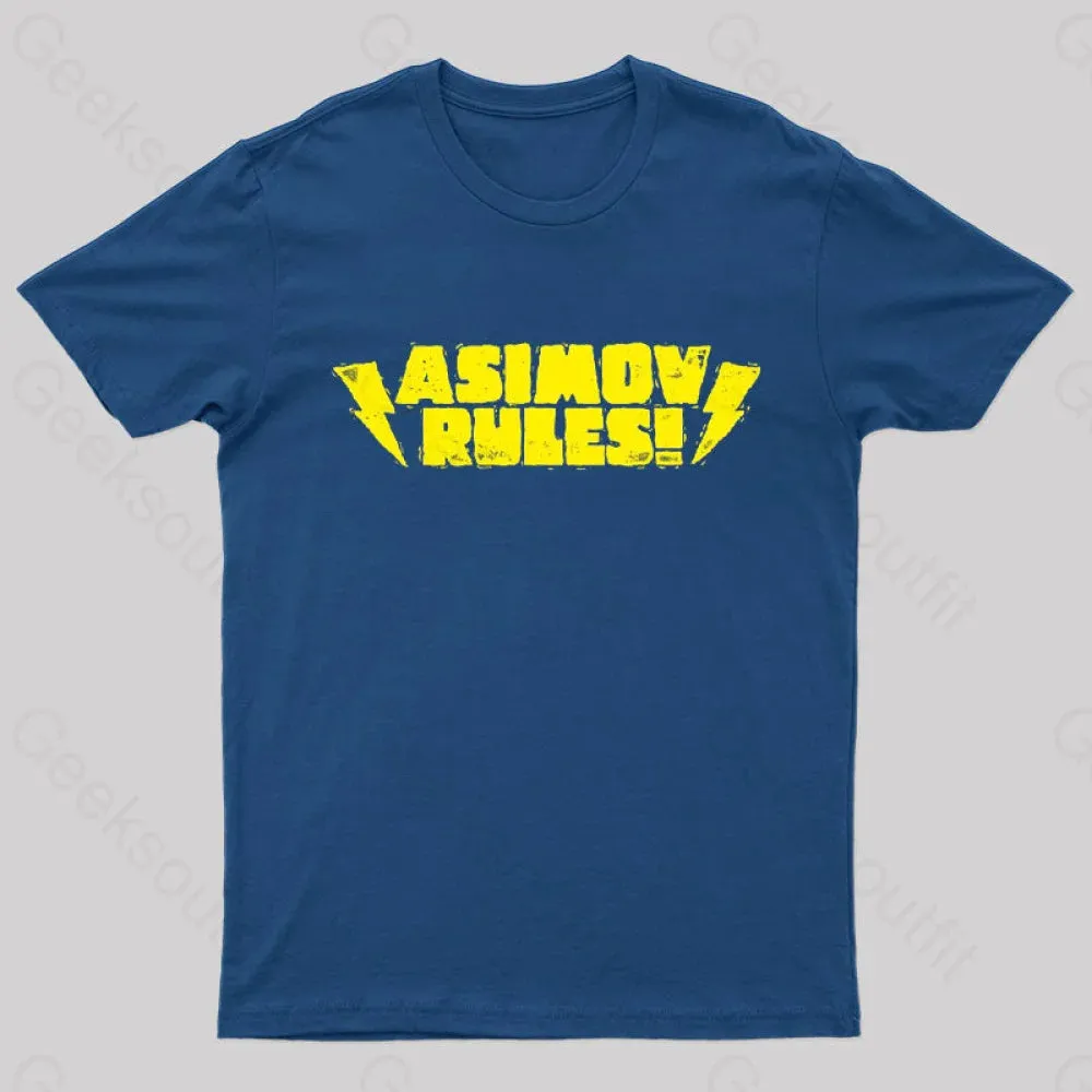ASIMOV RULES! Nerd T-Shirt