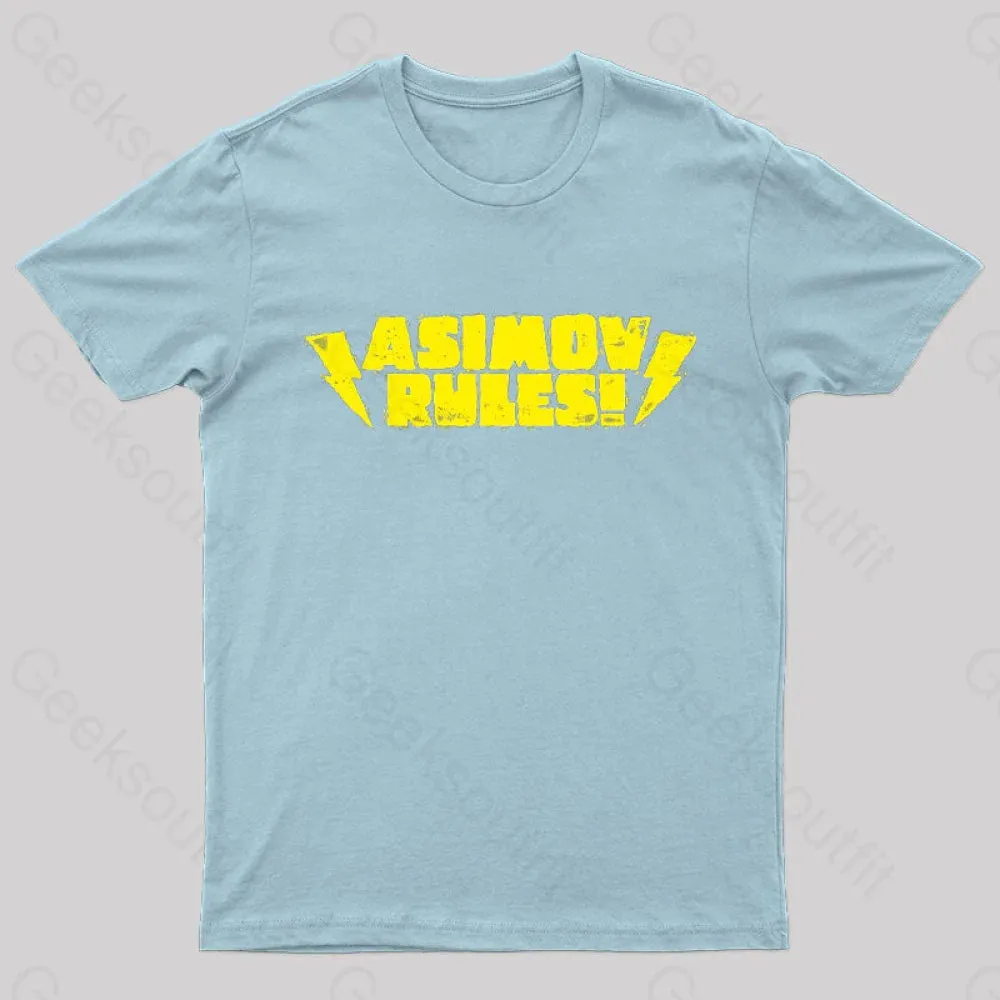 ASIMOV RULES! Nerd T-Shirt