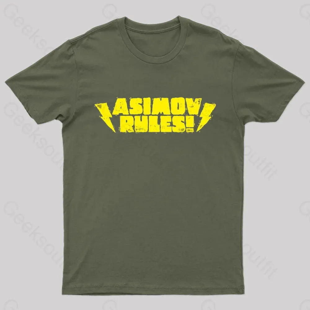 ASIMOV RULES! Nerd T-Shirt