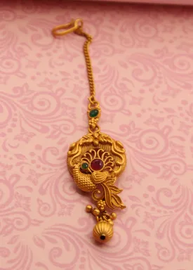 BEAUTIFUL PEACOCK DESIGNER BINDI