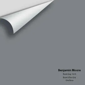 Benjamin Moore - Rock Gray 1615 Colour Sample
