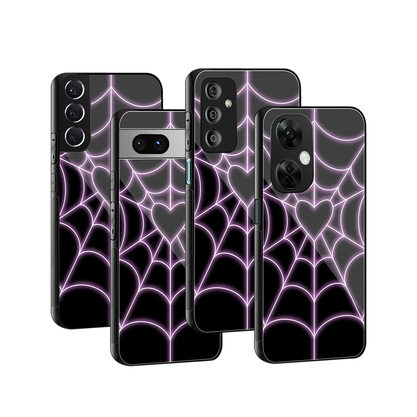 Black Jelly Bean Phone Cover | Glass Case