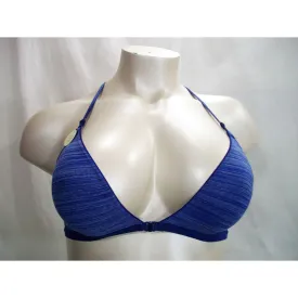 b.tempt'd 916258 by Wacoal Spectator Front Close Bralette MEDIUM Blue NWT