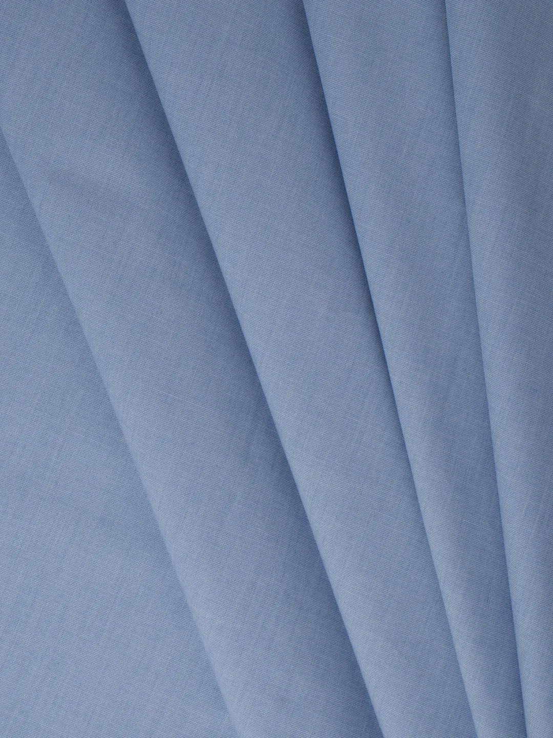 Cotton Blend Plain Light Blue Shirt Fabric Cranberry
