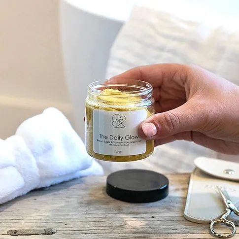 Daily Glow Turmeric   Brown Sugar Face & Body Scrub