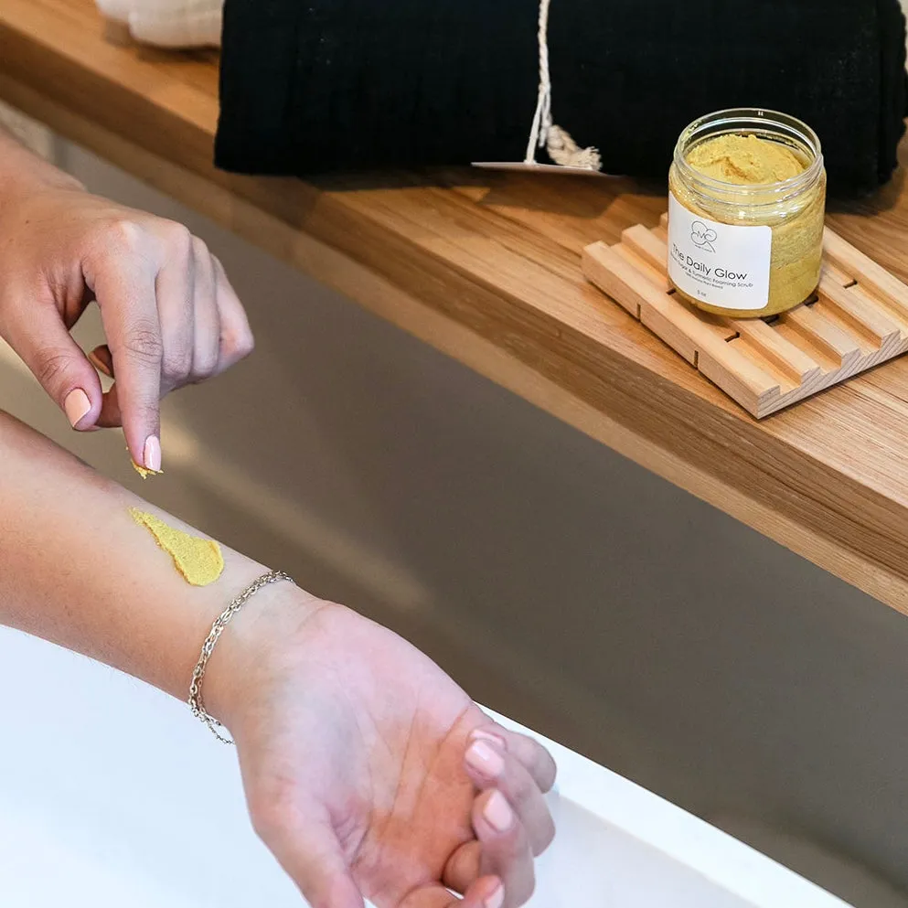 Daily Glow Turmeric   Brown Sugar Face & Body Scrub