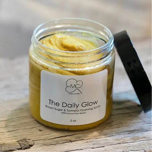 Daily Glow Turmeric   Brown Sugar Face & Body Scrub