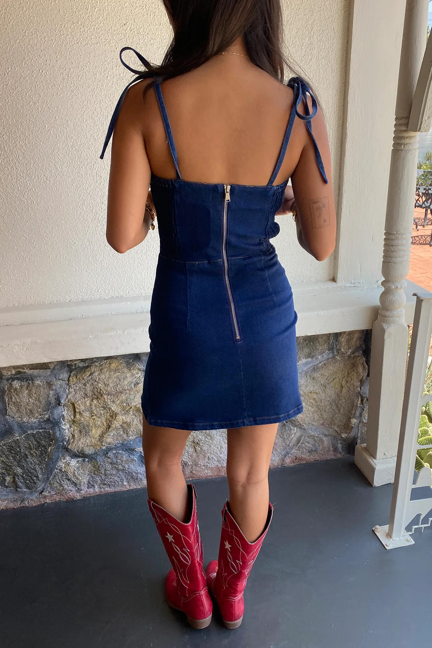 Denim Mini Dress