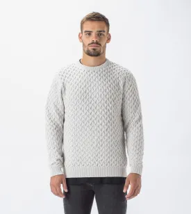Diamond Crew Knit Frost
