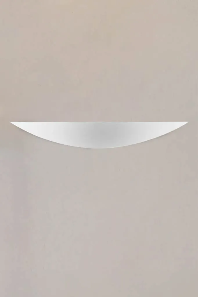 Dish Plaster Wall Light