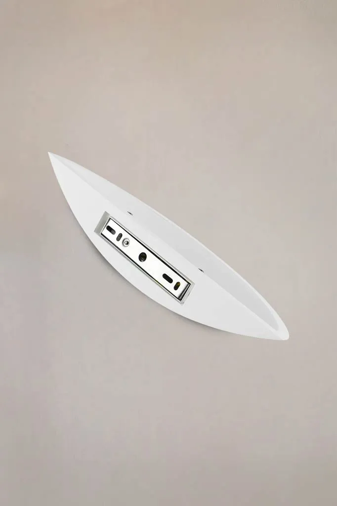 Dish Plaster Wall Light