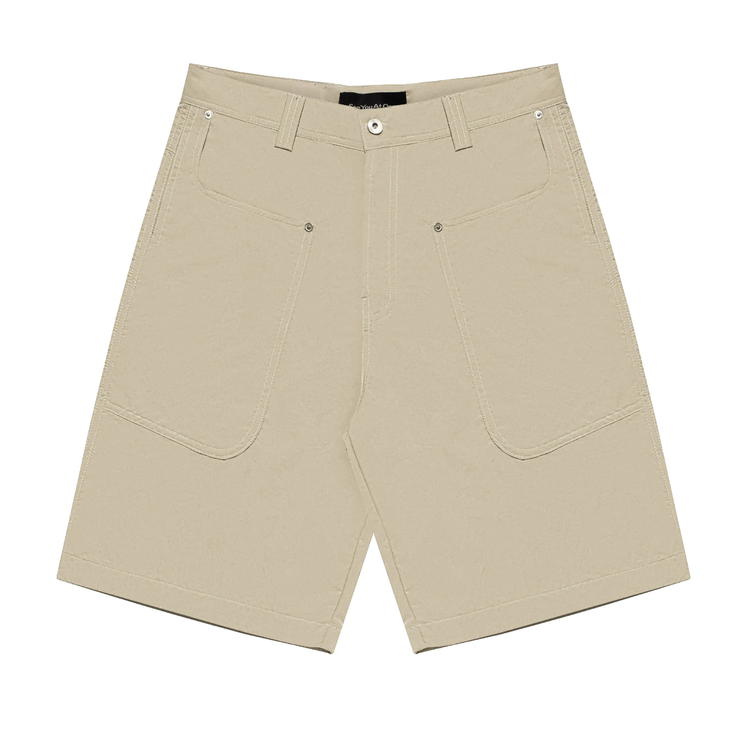 Double Lap Short - Creme