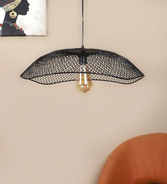 Eliante Bueno Black Iron Hanging Light - E27 holder - without Bulb - JS-4153-1LP