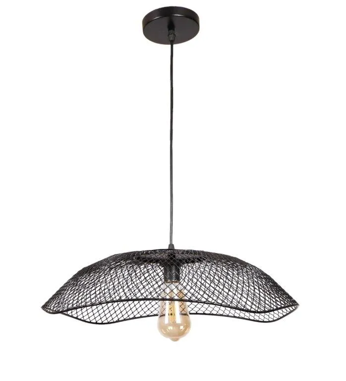 Eliante Bueno Black Iron Hanging Light - E27 holder - without Bulb - JS-4153-1LP