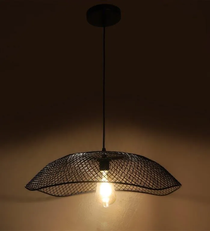 Eliante Bueno Black Iron Hanging Light - E27 holder - without Bulb - JS-4153-1LP