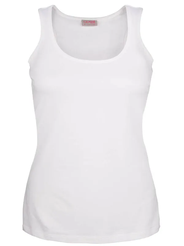 Fitted Cotton Singlet