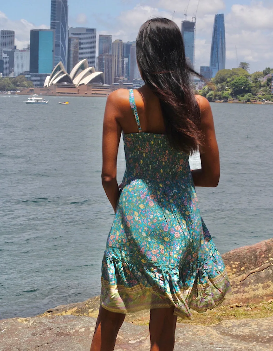 Forest Wild Flower Short Strappy