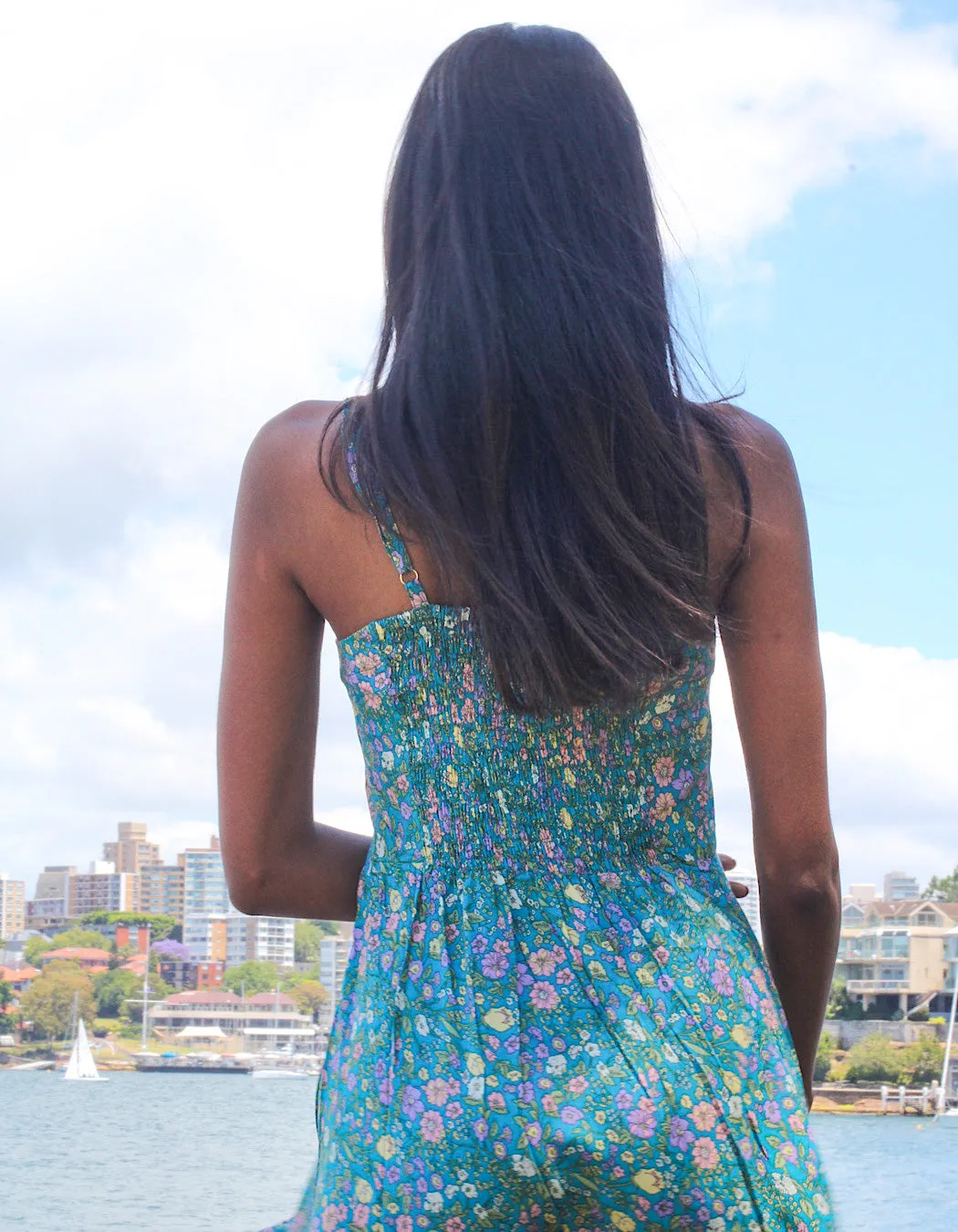 Forest Wild Flower Short Strappy