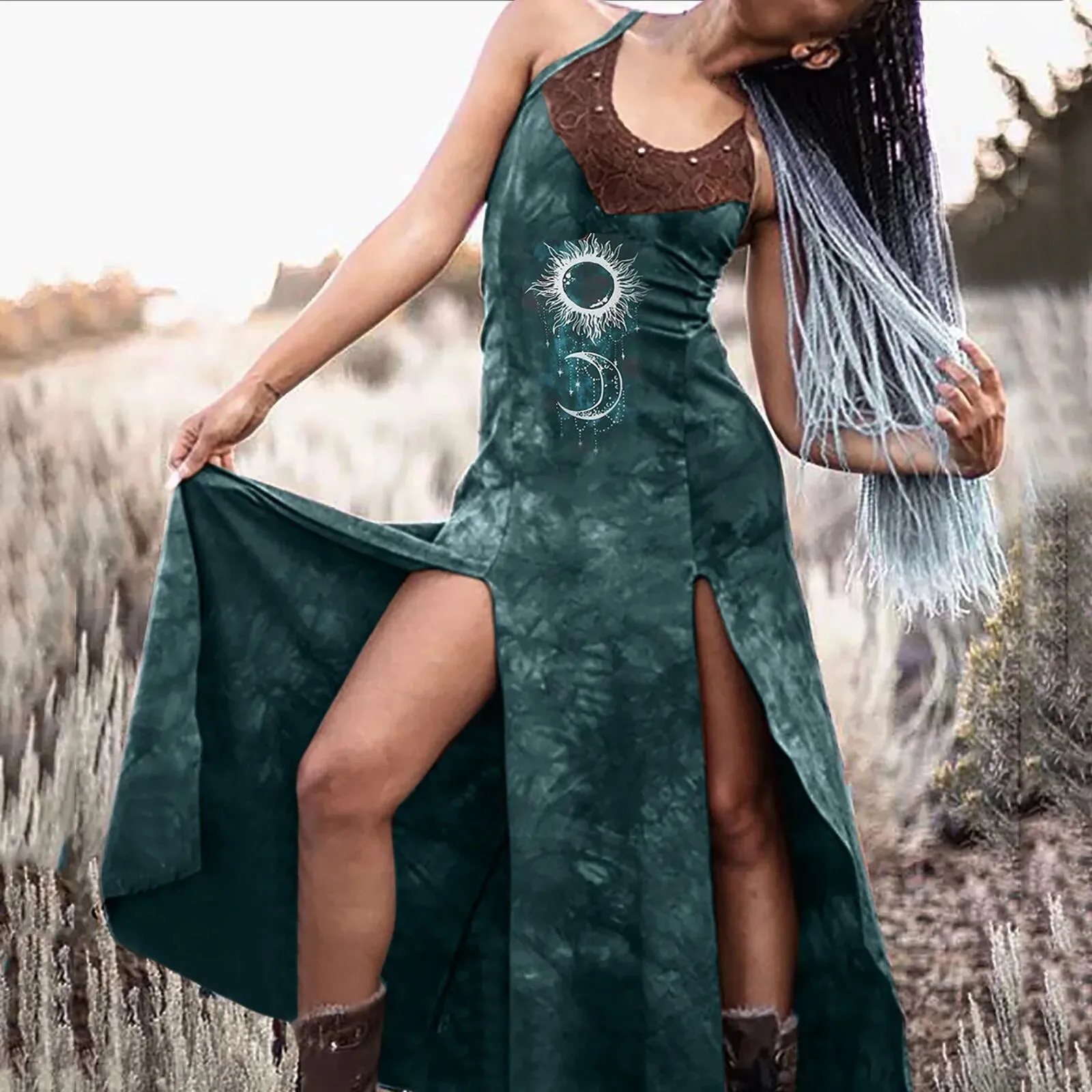 Funki Buys | Dresses | Women's Retro Vintage Gothic Dress