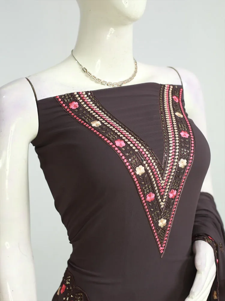 Georgette Churidar Material