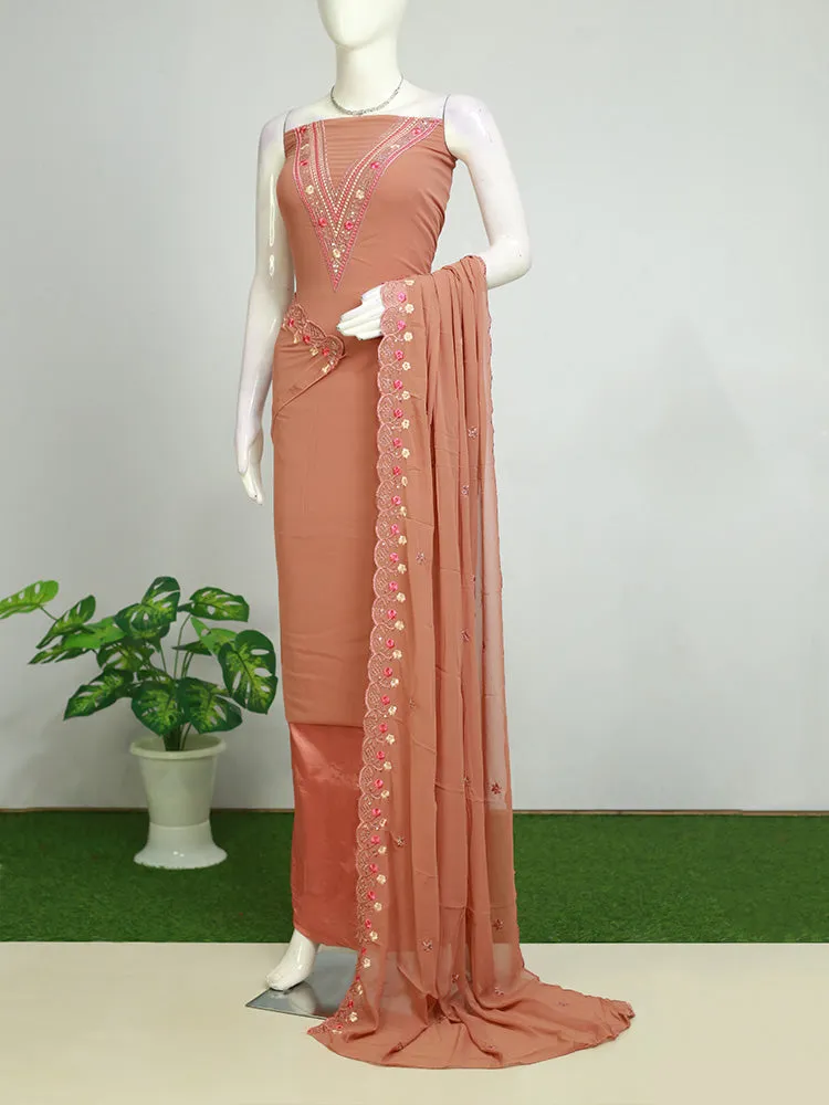 Georgette Churidar Material