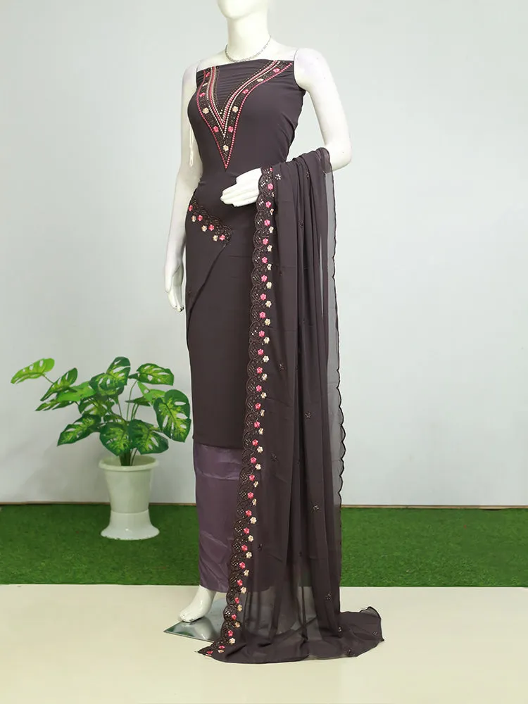 Georgette Churidar Material