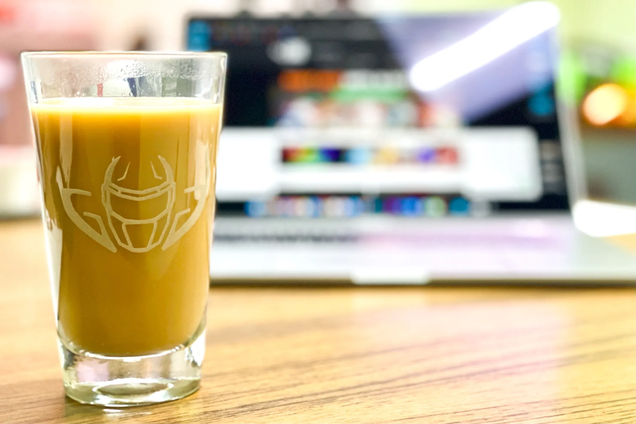 GG Logo Etched Glasses