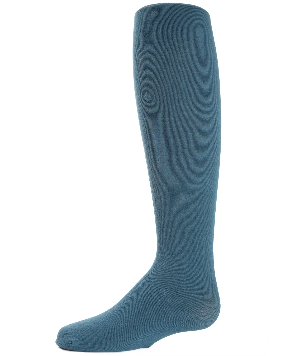 Girls' Soft Pima Cotton Opaque Tights