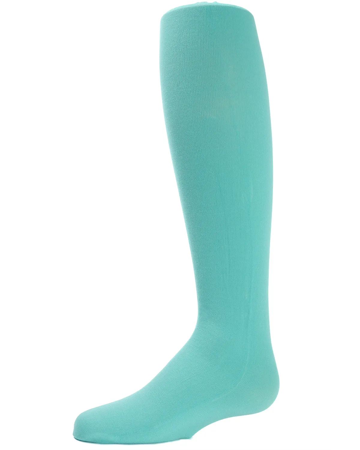 Girls' Soft Pima Cotton Opaque Tights