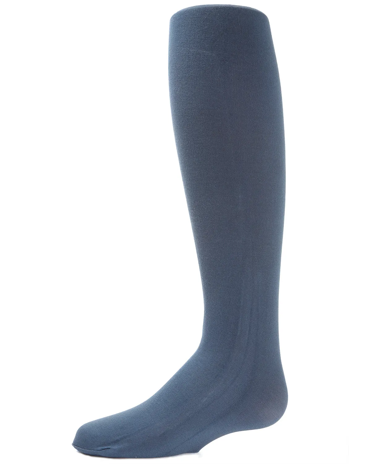 Girls' Soft Pima Cotton Opaque Tights