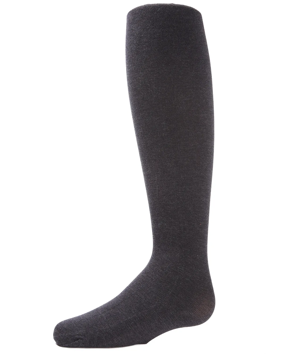 Girls' Soft Pima Cotton Opaque Tights
