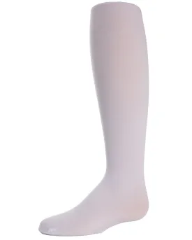 Girls' Soft Pima Cotton Opaque Tights