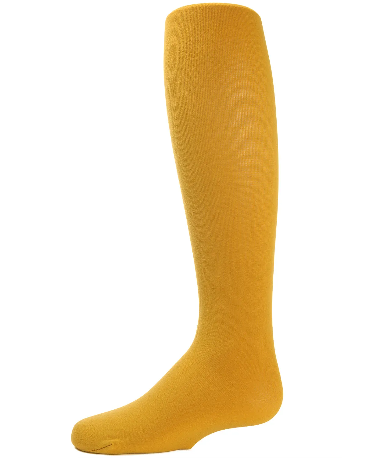 Girls' Soft Pima Cotton Opaque Tights