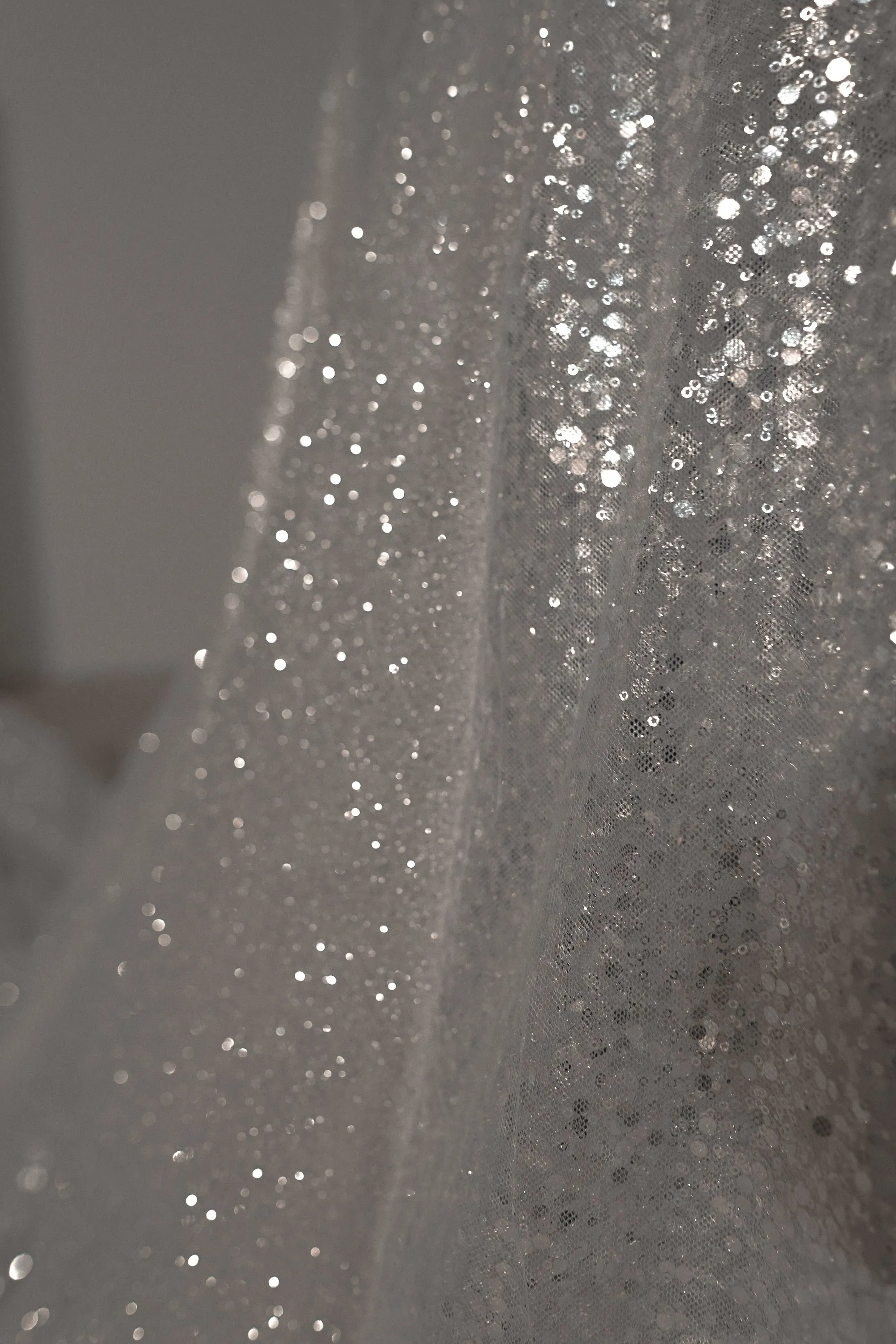 Glitter Wedding Dress Addison with Long Sleeves