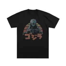 Godzilla Retro Charcoal Tee