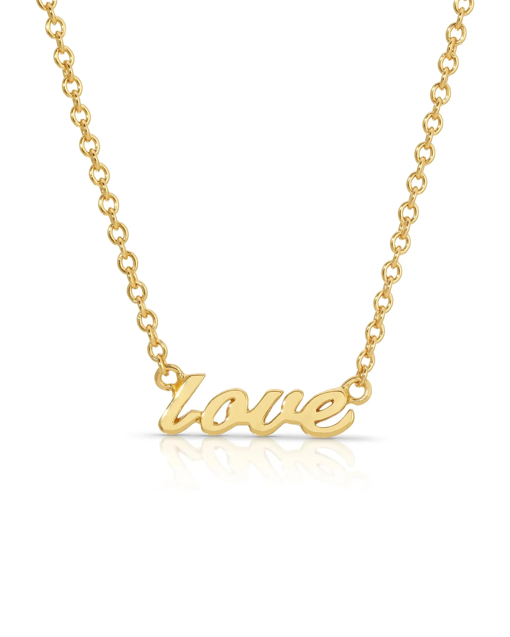 Gold Love Necklace