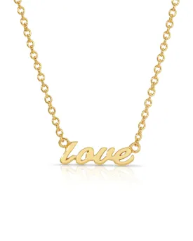 Gold Love Necklace