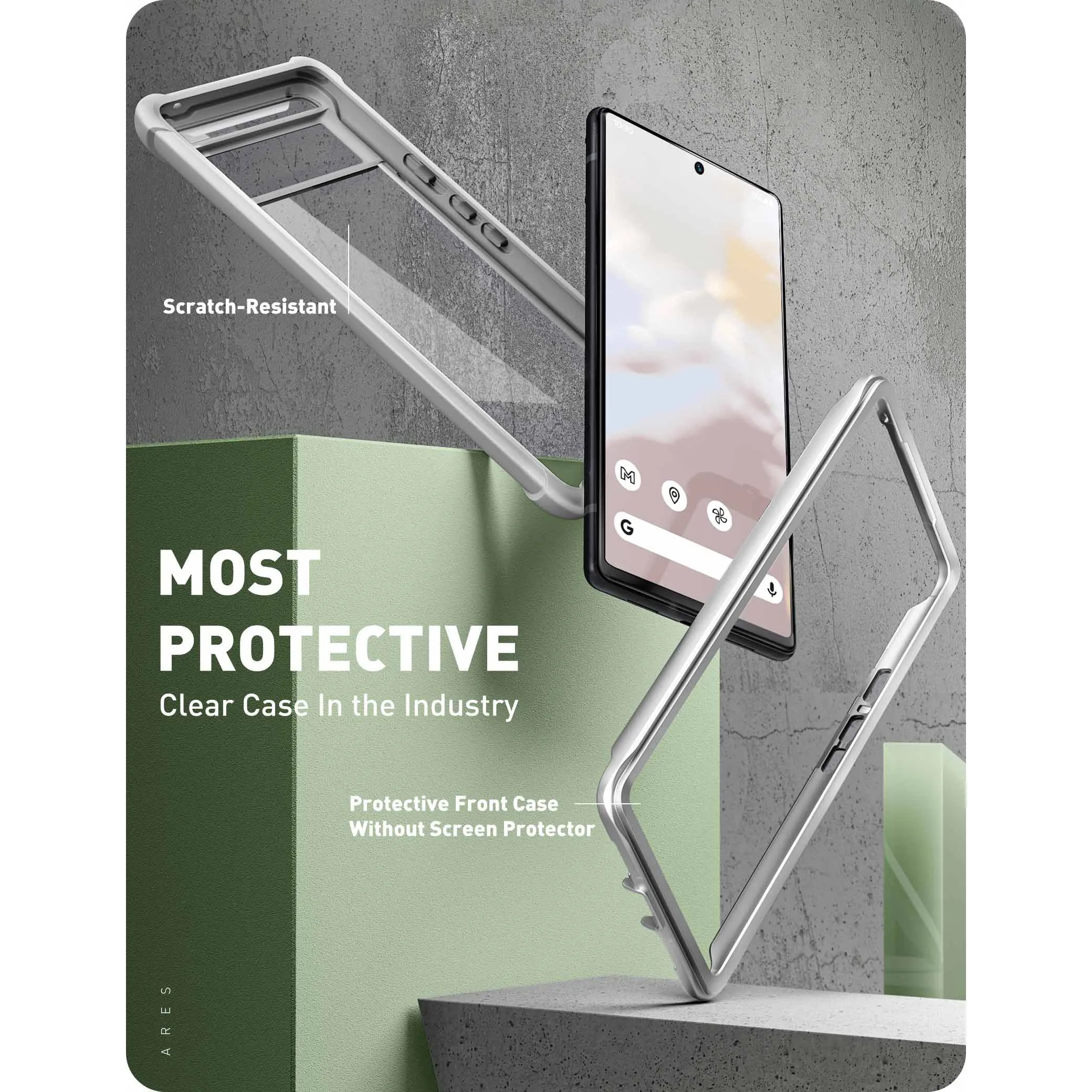 Google Pixel 6 Ares Case(open box)-Gray
