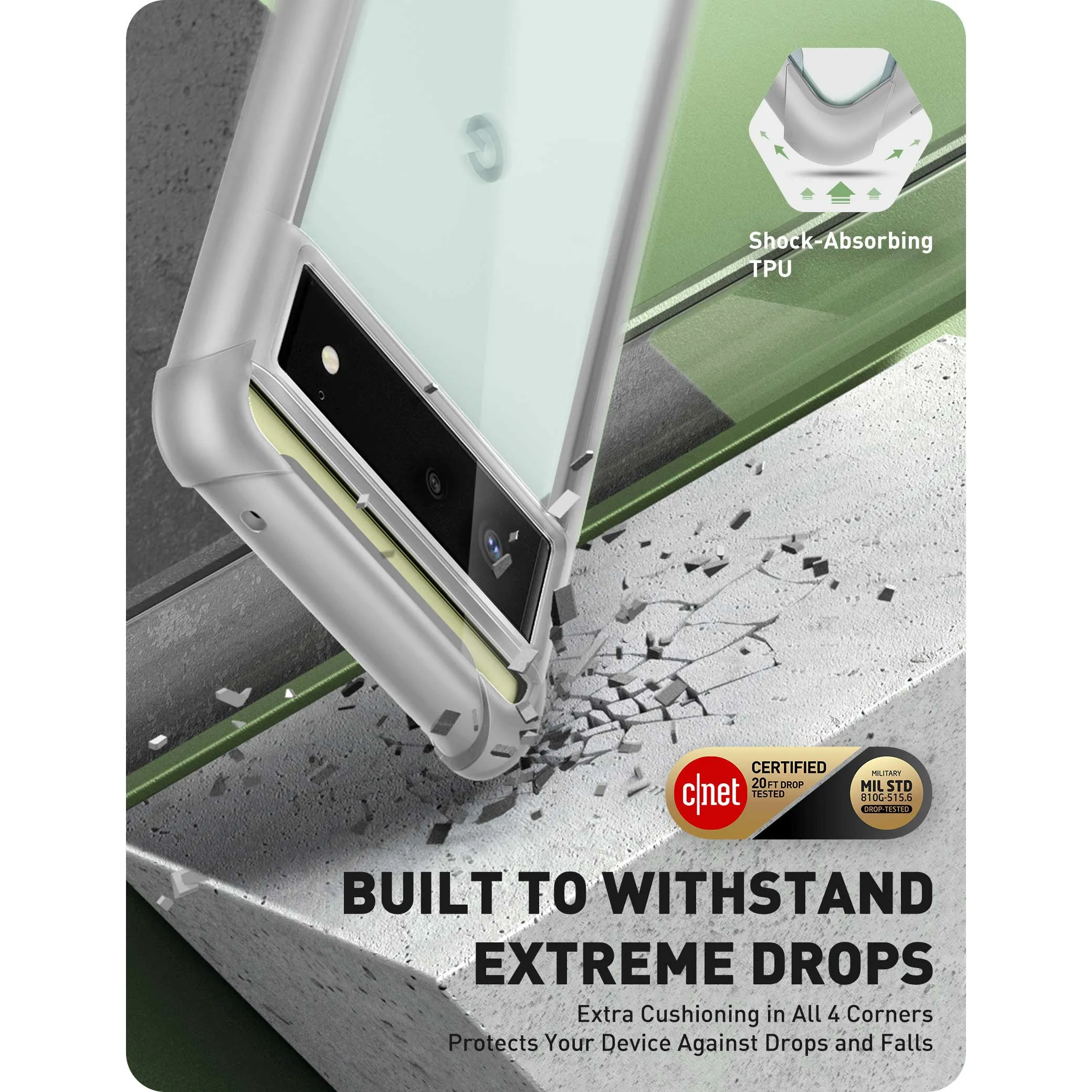 Google Pixel 6 Ares Case(open box)-Gray