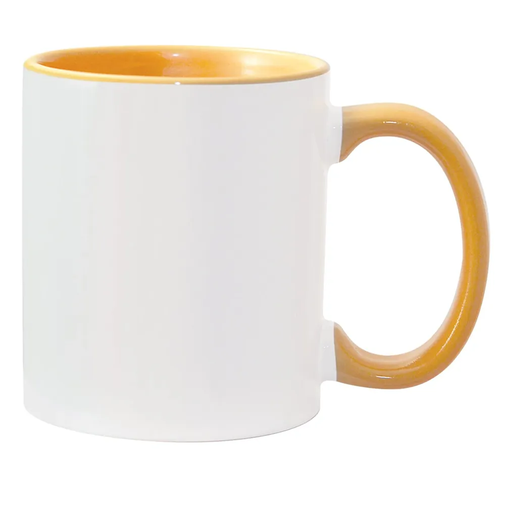 HPN ORCA Premium 11 oz. Inner   Handle Sublimation Ceramic Mug - 36 per Case